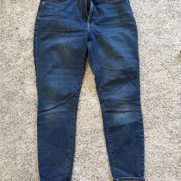 Everlane Women's Dark Blue Skinny Jeans - Picture 1 of 5